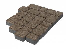  Тротуарная плитка Старый город Arbet 60 мм. Гранит: внешний вид